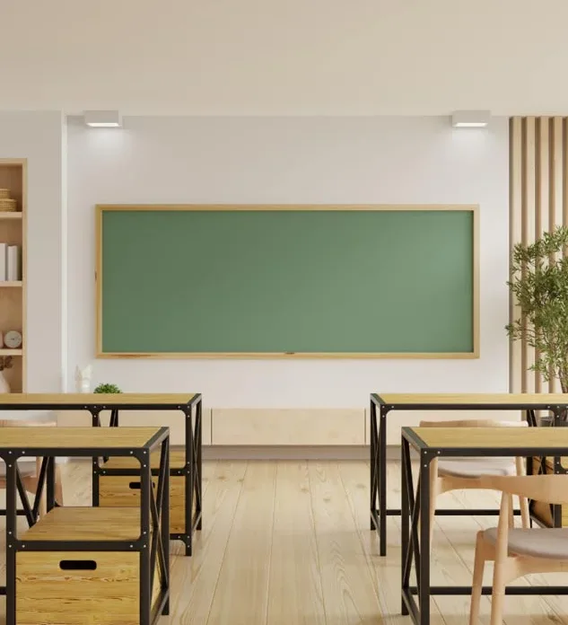 Tidy preschool classroom